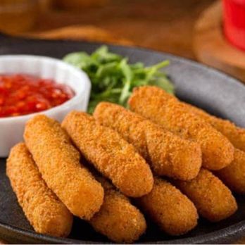 Bronx Hotdog Spot - Mozzarella sticks with the crisp bite and the cheese that stretches. - Hot Dogs Near Me - New York, New York Bronx Hotdog Spot - Mozzarella sticks with the crisp bite and the cheese that stretches. - Hot Dogs Near Me - New York, New York