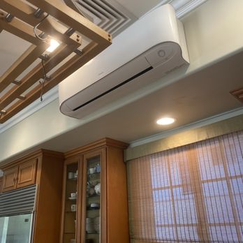 Fuse Hawaii Air Conditioning - Right through the soffit even with a light fixture in the way - Heating & Air Conditioning/HVAC Near Me Fuse Hawaii Air Conditioning - Right through the soffit even with a light fixture in the way - Heating & Air Conditioning/HVAC Near Me