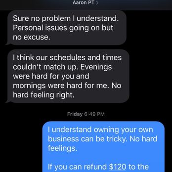 Straight A Fitness - I asked for a refund which he agreed to but is now refusing. - Trainers Near Me Straight A Fitness - I asked for a refund which he agreed to but is now refusing. - Trainers Near Me