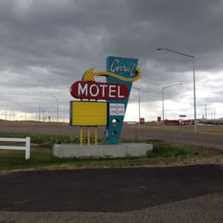 Corral Motel - The cool sign.