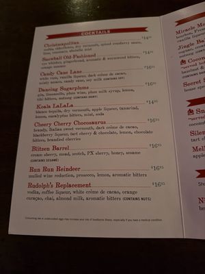 Menu photo 5 The Snug Sacramento, CA Menu photo 5 The Snug Sacramento, CA