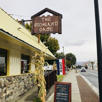 The Richland Cafe - a sign for the richland cafe - Cafes Near Me - Richland, Oregon The Richland Cafe - a sign for the richland cafe - Cafes Near Me - Richland, Oregon