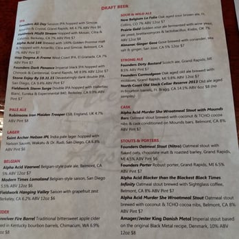 Ale Arsenal - Menu. - Pubs Near Me - San Carlos, California Ale Arsenal - Menu. - Pubs Near Me - San Carlos, California