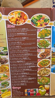 Menu photo 4 Crystal Thai-Cambodian Cuisine Long Beach, CA