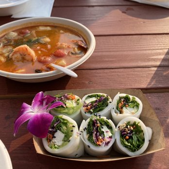 Sun and Moon - Fresh Spring Rolls - Thai Near Me - San Francisco, California