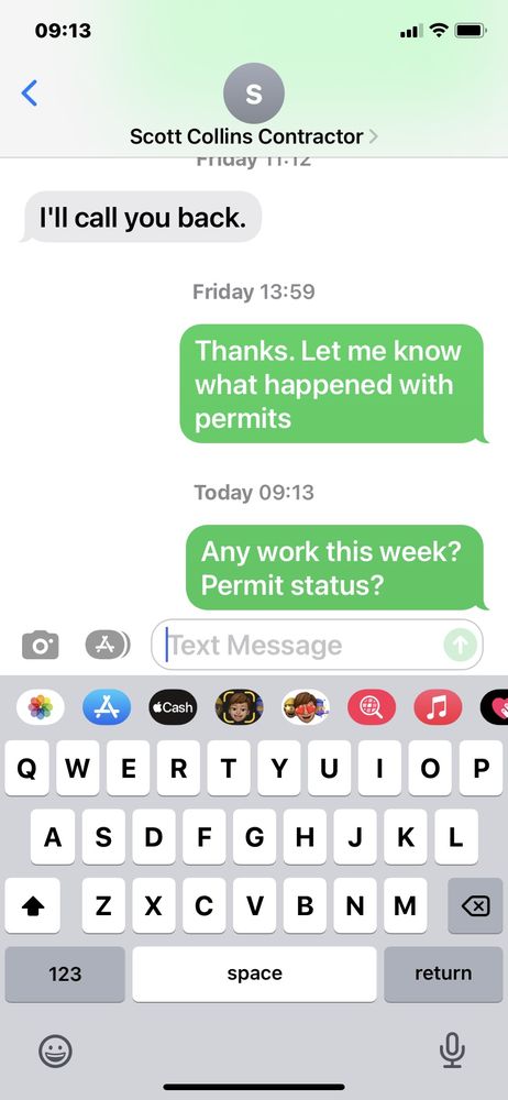 Slide of Collins Roofing