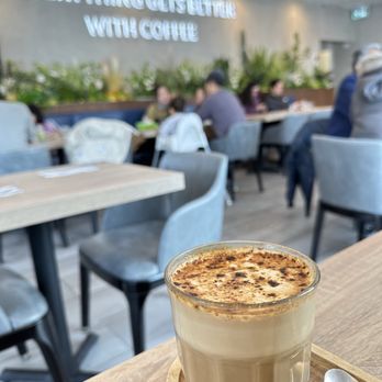Karkumi Cafe - Crème brûlée latte - Cafes Near Me - Scarborough, Ontario