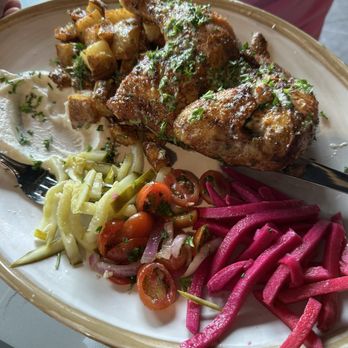 Meddys - Garlicky Chicken - Mediterranean Near Me - Oklahoma City, Oklahoma Meddys - Garlicky Chicken - Mediterranean Near Me - Oklahoma City, Oklahoma