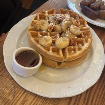 Lavo - Banana Foster waffles - Italian Near Me - Las Vegas, Nevada Lavo - Banana Foster waffles - Italian Near Me - Las Vegas, Nevada