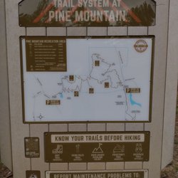 Pine Mountain via Main St Parking & Trailhead - Trail map