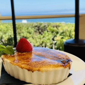 Geoffrey's Malibu - Creme brûlée with chocolate - Seafood Near Me - Malibu, California Geoffrey's Malibu - Creme brûlée with chocolate - Seafood Near Me - Malibu, California