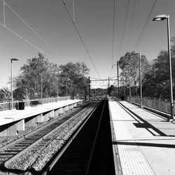 Amtrak Train Station Elizabethtown - Track to Philadelphia.