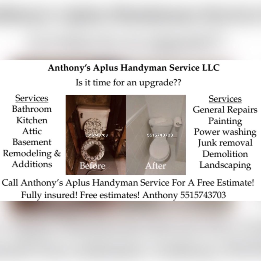 Slide of Anthony's A+ Handy Man Service
