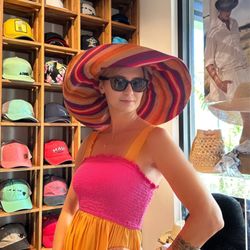 Aloha Hat - Very stylish colorful sun hat
