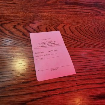Lucky Strike Miami - 1st receipt I got - Bowling Near Me - Miami, Florida Lucky Strike Miami - 1st receipt I got - Bowling Near Me - Miami, Florida