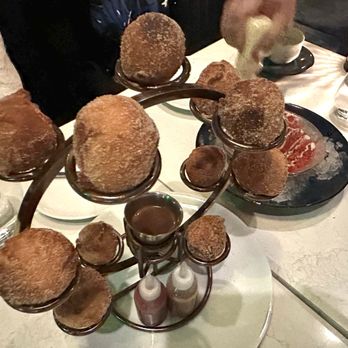 Catch - Donut holes with 4 different sauces - Seafood Near Me - Las Vegas, Nevada Catch - Donut holes with 4 different sauces - Seafood Near Me - Las Vegas, Nevada