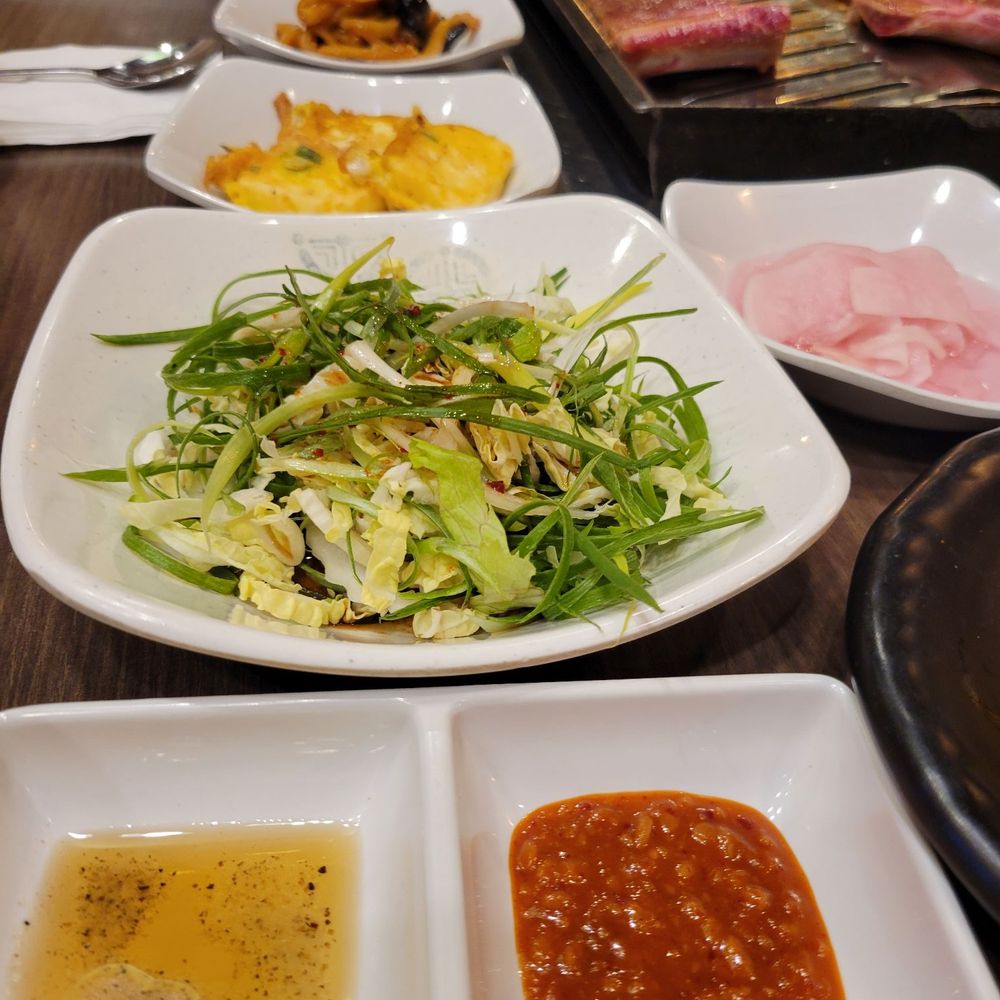 Sariwon Korean Bbq Restaurant - Row of banchan - Korean Near Me - Thornhill, Ontario Sariwon Korean Bbq Restaurant - Row of banchan - Korean Near Me - Thornhill, Ontario