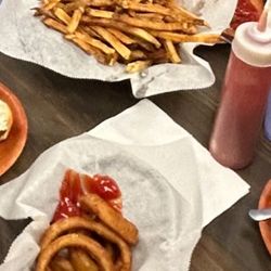Hometown Hot Dogs - Large fry- like really large!!!!!