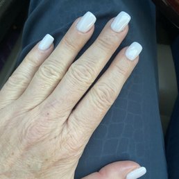 Full set with dipping powder Full set with dipping powder