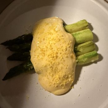 Olive & Rose - The Asparagus appetizer. - French Near Me - Long Beach, California