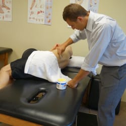San Ramon Valley Physical Therapy - Dominick performing IASTM/Graston on the lumbar spine/obliques.