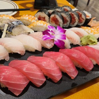 Hokkaido - homeboy ordered a bunch _ talk about a feast! - Japanese Near Me - Houston, Texas Hokkaido - homeboy ordered a bunch _ talk about a feast! - Japanese Near Me - Houston, Texas