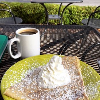 Limonata Cafe - Strawberry Jam Crepe and an Americano - Coffee & Tea Near Me - Albuquerque, New Mexico