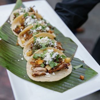 Little Lily's Kitchen - Carnitas tacos appetizer. Photos by Lily Tapia Photography. - Caterers Near Me - Pasadena, California