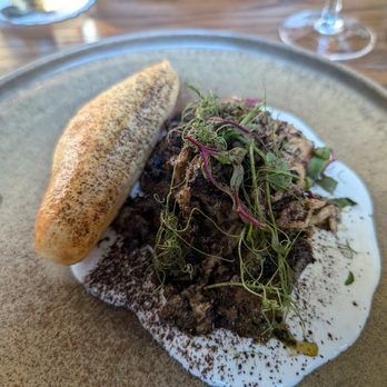 Granddam - Foraged Mushrooms with goat cheese - Desserts Near Me - Lexington, Kentucky