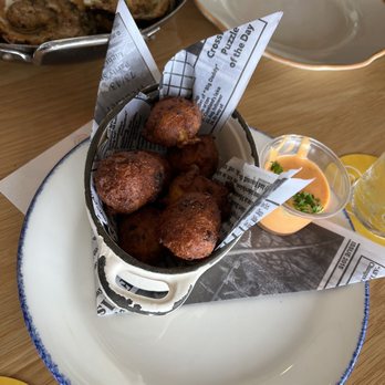 Pier 6 - Shrimp hush puppies - Seafood Near Me - San Leon, Texas Pier 6 - Shrimp hush puppies - Seafood Near Me - San Leon, Texas