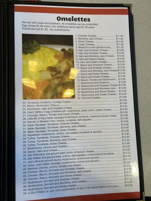 Menu photo 7 The Omelette House San Carlos, CA Menu photo 7 The Omelette House San Carlos, CA