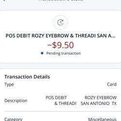 Rozy Eyebrow threading