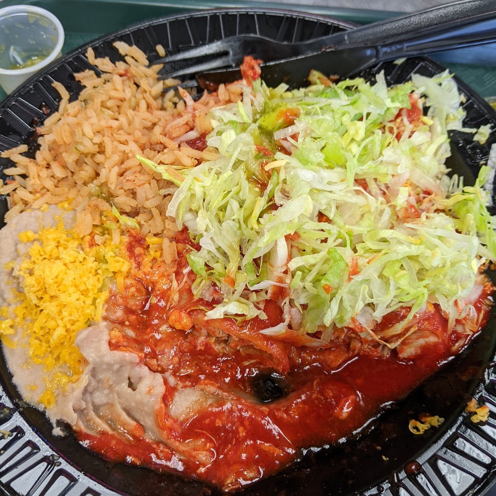 a plate of food