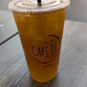 Cafe 86 - Jasmine calamansi iced tea - Desserts Near Me - Tustin, California Cafe 86 - Jasmine calamansi iced tea - Desserts Near Me - Tustin, California
