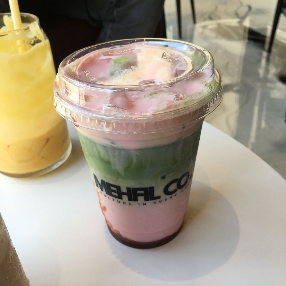 Mehfil - Strawberry Rooh Matcha - Coffee & Tea Near Me - Pasadena, California