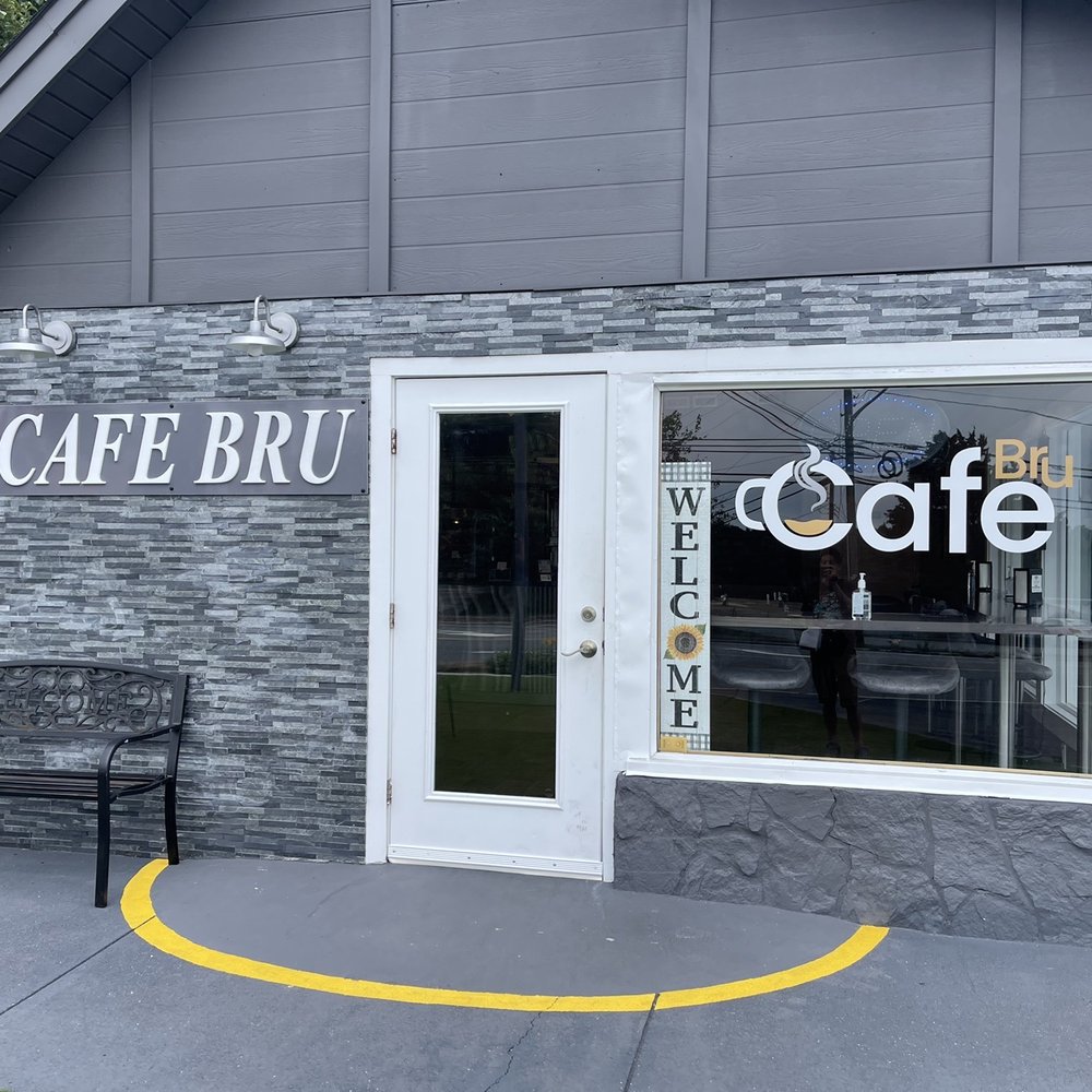Cafe Bru - Front door - Coffee & Tea Near Me - Northfield, New Jersey