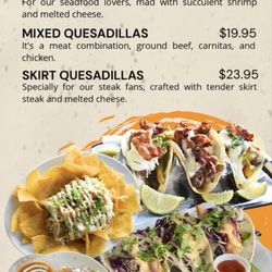 Chido's - Menu
