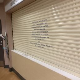 Pharmacist not here yet.