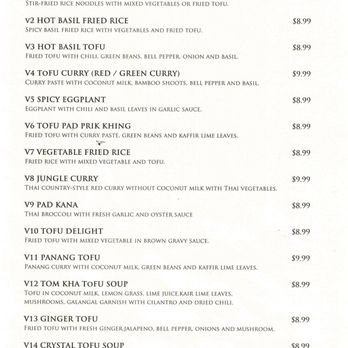 Vieng Thai - menu - Thai Near Me - Houston, Texas