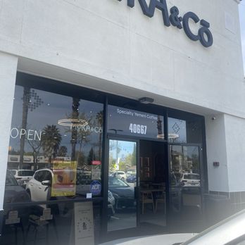 Moka & Co - Signage over entrance. - Coffee & Tea Near Me - Fremont, California Moka & Co - Signage over entrance. - Coffee & Tea Near Me - Fremont, California