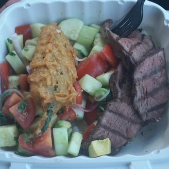 Fugazzis - Steak Bistro Salad (on a good day) - New American Near Me - Hanford, California Fugazzis - Steak Bistro Salad (on a good day) - New American Near Me - Hanford, California