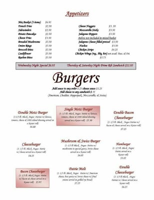 Menu photo 6 Here N There Fremont, WI