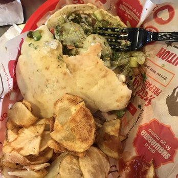 Naf Naf Grill - Chicken Shwarma on pita - Middle Eastern Near Me - Maple Grove, Minnesota