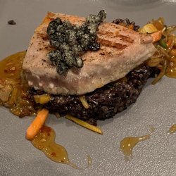 Park Inn By Radisson Linz - Tuna fish and risotto nero.
