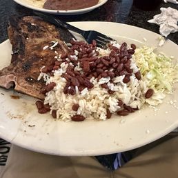 Carne Molida Con Tajadas / Ground Beef & Plantains Plate