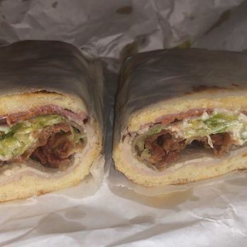 Saroki's Crispy Chicken & Pizza - 8" Ridiculous sub = awesomeness! - Pizza Near Me - Wixom, Michigan