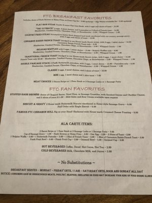 Menu photo 1 Family Tree Cafe DeWitt, MI Menu photo 1 Family Tree Cafe DeWitt, MI