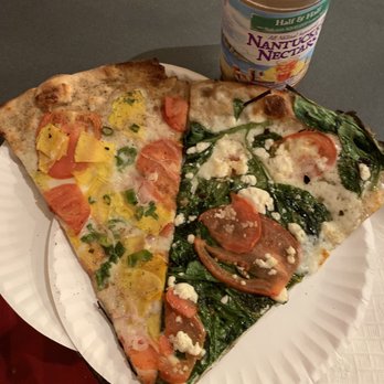 Fellini Pizzeria - Squash pizza and spinach and tomato pizza - Pizza Near Me - Providence, Rhode Island Fellini Pizzeria - Squash pizza and spinach and tomato pizza - Pizza Near Me - Providence, Rhode Island