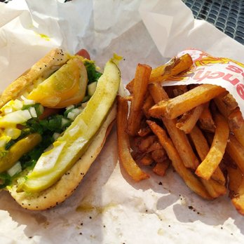 Jr’s Red Hots - Chicago hot dog and fries - Hot Dogs Near Me - Chicago, Illinois