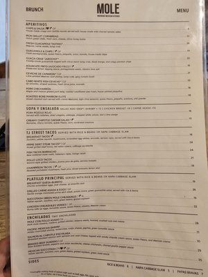 Menu photo 4 Mole Mexican Kitchen Sedona, AZ Menu photo 4 Mole Mexican Kitchen Sedona, AZ